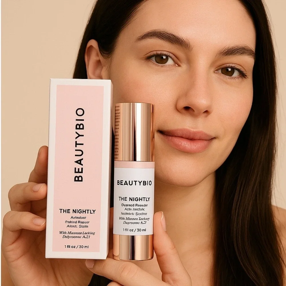 BeautyBio The Nightly Retinol Repair Serum 1oz‎ Moisture Locking Hyaluronic